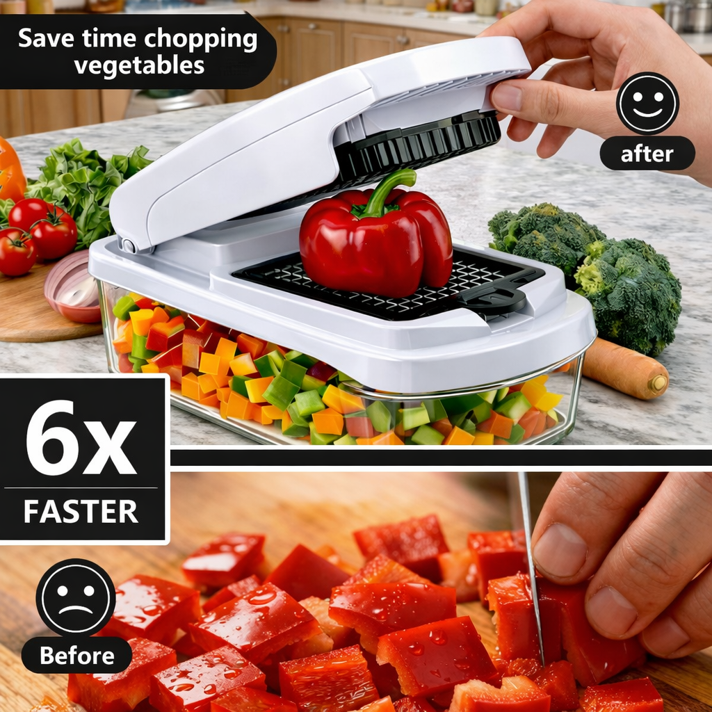Choply™ 15-in-1 Veggie Chopper