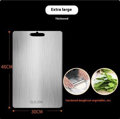 Choply™ Stainless Steel Double Sided Cutting Board