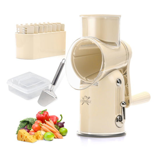 Choply™ 5-in-1 Rotary Cheese Grater